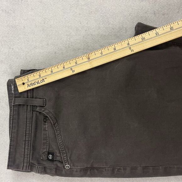 AG Adriano Goldschmied Everett Pants Mens 30X32 Gray Slim Straight Fit Stretch - Picture 8 of 15